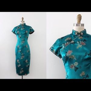 Turquoise Cheongsam/Qipao